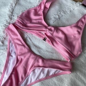 Shein pink bikini never worn